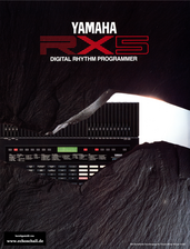 Yamaha Brochure RX5 Drumcomputer 1987 english