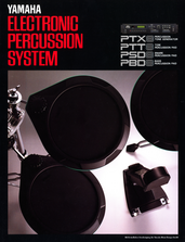 Yamaha Brochure PTX8 Electronic Percussion 1987 english 