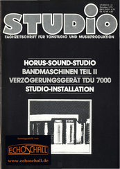 Heft 23-Horus_Studio-AKG_TDU7000-Marktübersicht_Studiomonitore