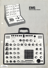 EMS Brochure Synthi A VCS3 Synthesiser 1987 english
