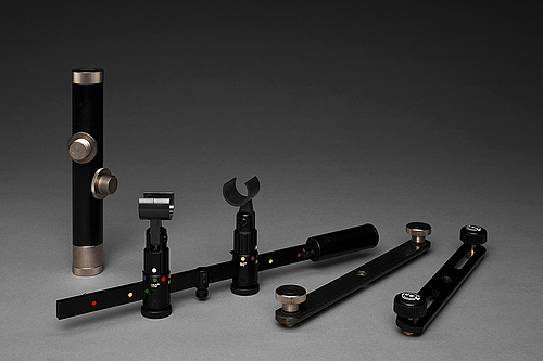 Robuste Stereo Mikrofonschiene ideal für Stereo-Aufnahmen Instrumente und Chor