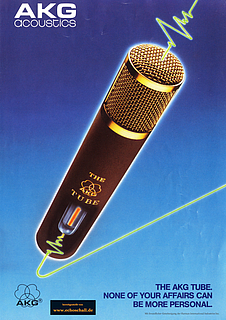 AKG Brochure The Tube Microphone 1983 english