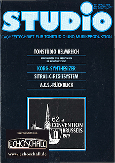 Heft 16-Tonstudio Helmreich-Korg Synthesizer
