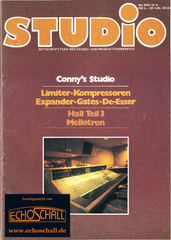 [Translate to Englisch:] Studio Magazin Heft 05-Conny Plank-Limiter-Kompressoren-Mellotron 