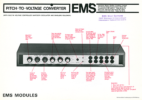 EMS Brochure Pitch-to-Voltage Converter english