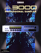 Yamaha Prospekt A3000 Sampler 1997 deutsch