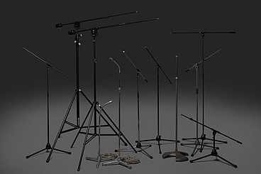 Microphone Stands König & Meyer, Neumann, Philips