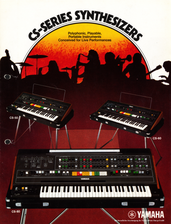Yamaha Brochure CS-Series Synthesizers 1978 english