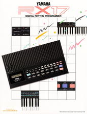 Yamaha Brochure RX17 Drumcomputer 1987 english