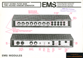 EMS Brochure Eight-Octave Filterbank Two-Voltage Random Generator english