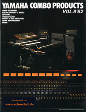 Yamaha Catalog Combo Products Volume 9 1982 english
