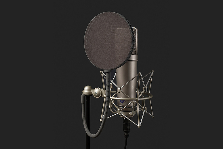 Pauly PR120-T30 Pop-Filter + Neumann U87