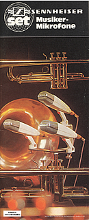 Sennheiser Katalog Musikermikrofone 1972 deutsch